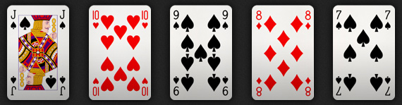 The Poker Timer, Blinds Timer - straight - best poker hands