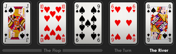 Free poker timer, blinds timer - The River card 